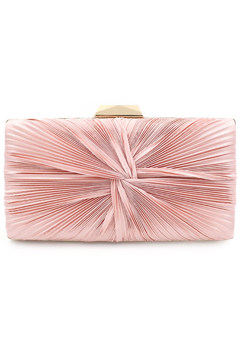 Pink Chain Clutch Bag - KissProm