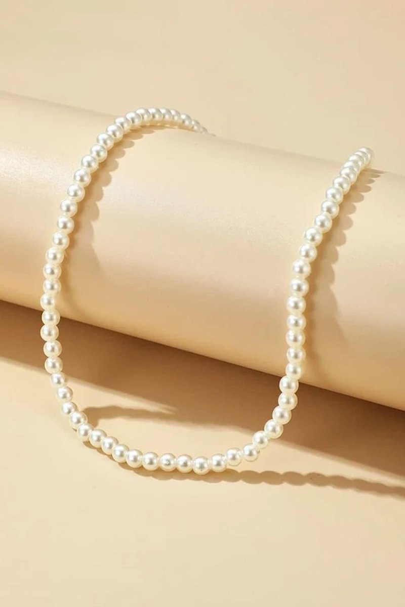 Round Pearl Necklace - KissProm