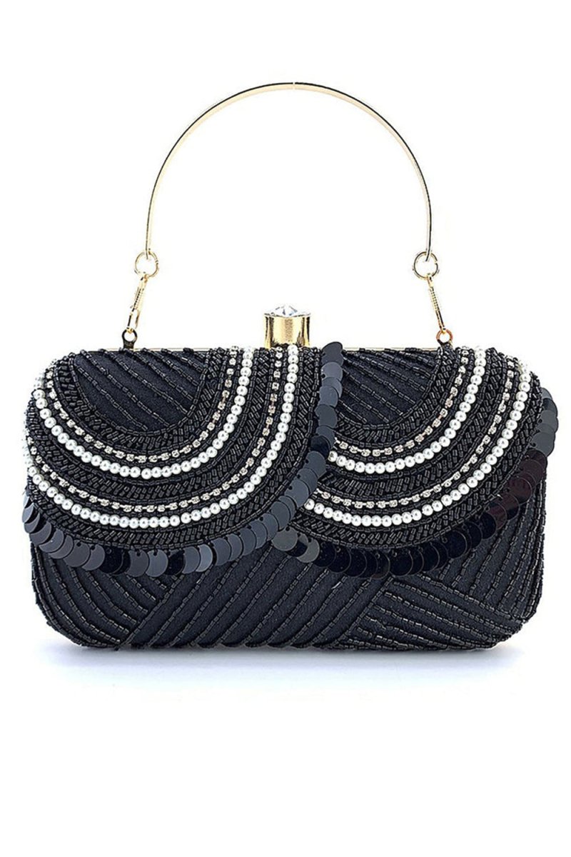 Sequins Square Party Handbag - KissProm