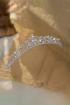 Silver Crystal Wedding Tiara for Women - KissProm