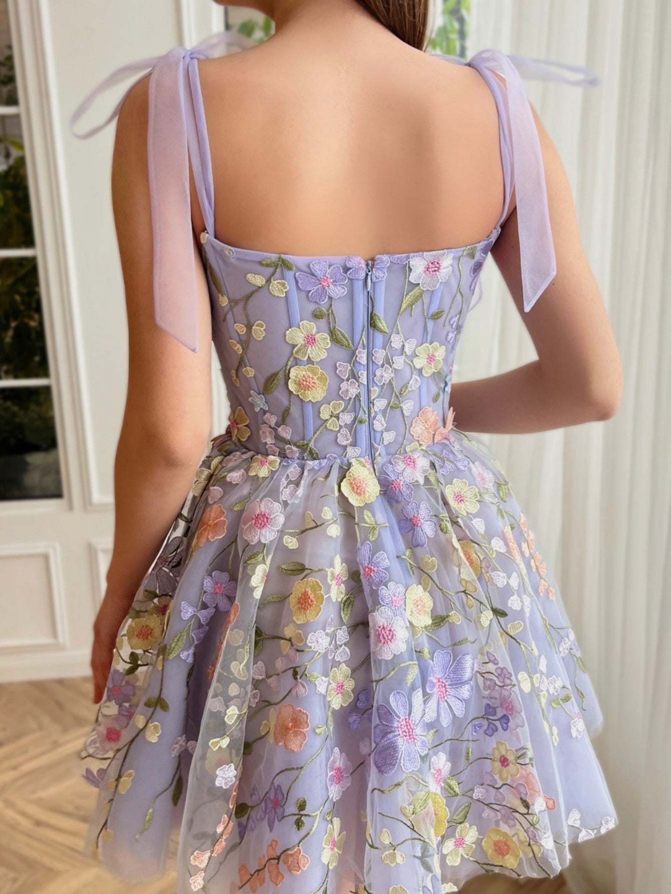 Butterfly shop homecoming dress