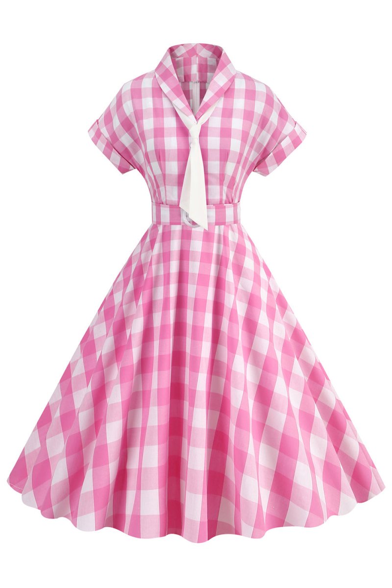 Tartan 1950s clearance dress