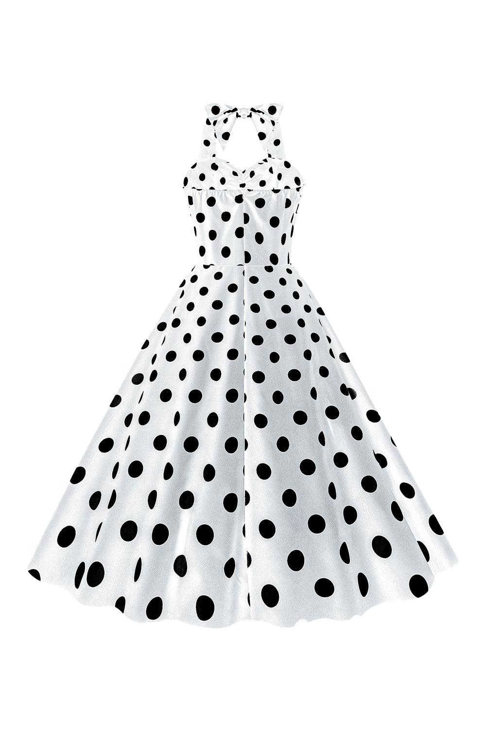 Polka Dot Dress Pin Up Style