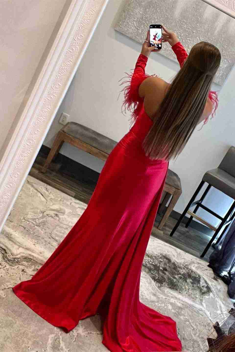 Red Banquet Dress