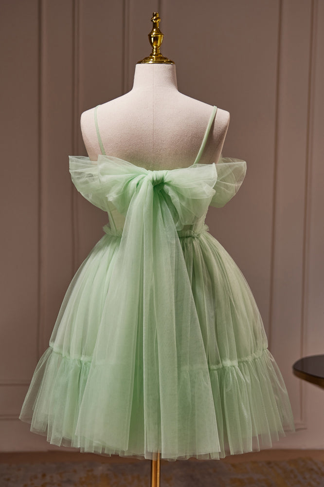 Seafoam Green Tulle Dress