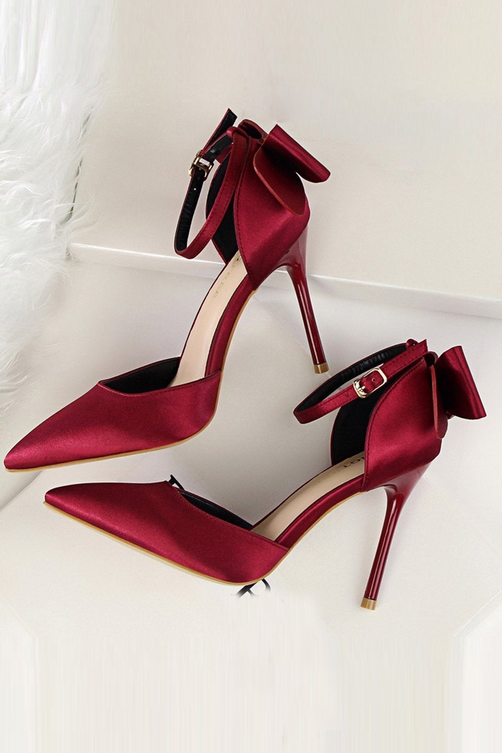 Burgundy heels 2025 for prom