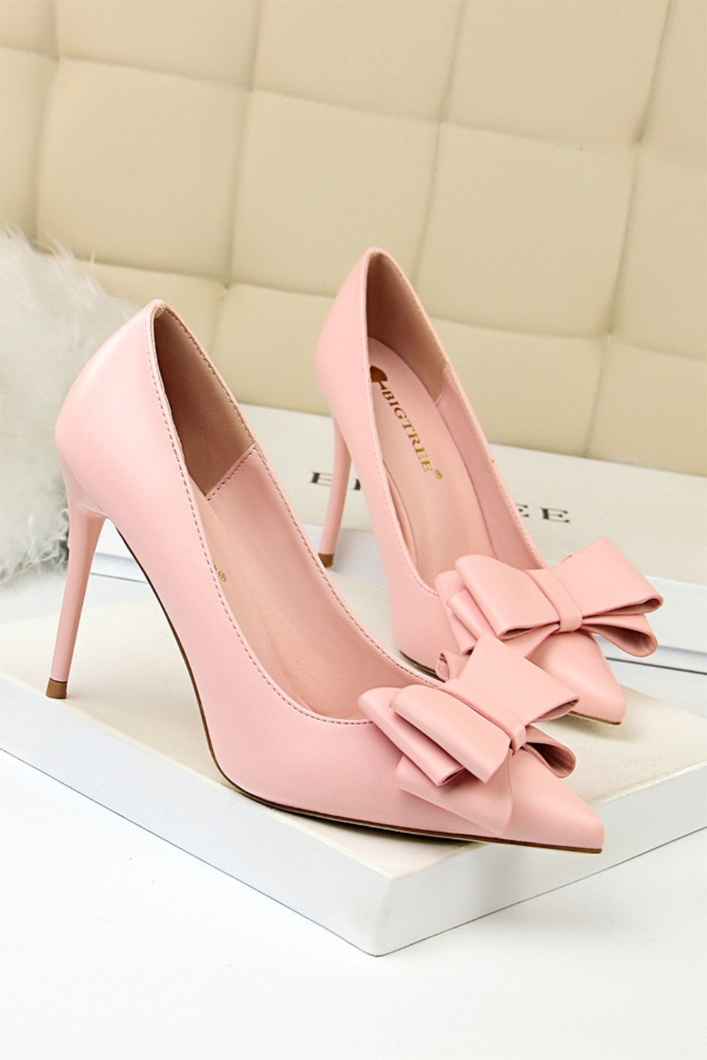 Light Pink Stilettos