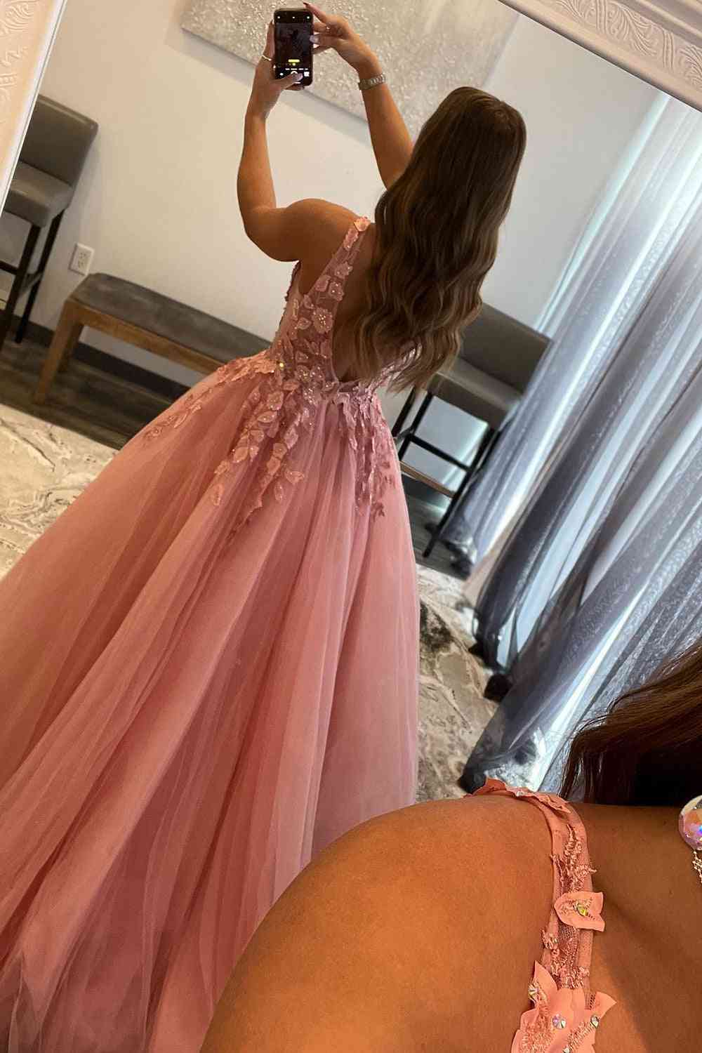 Coral Pink Dresses