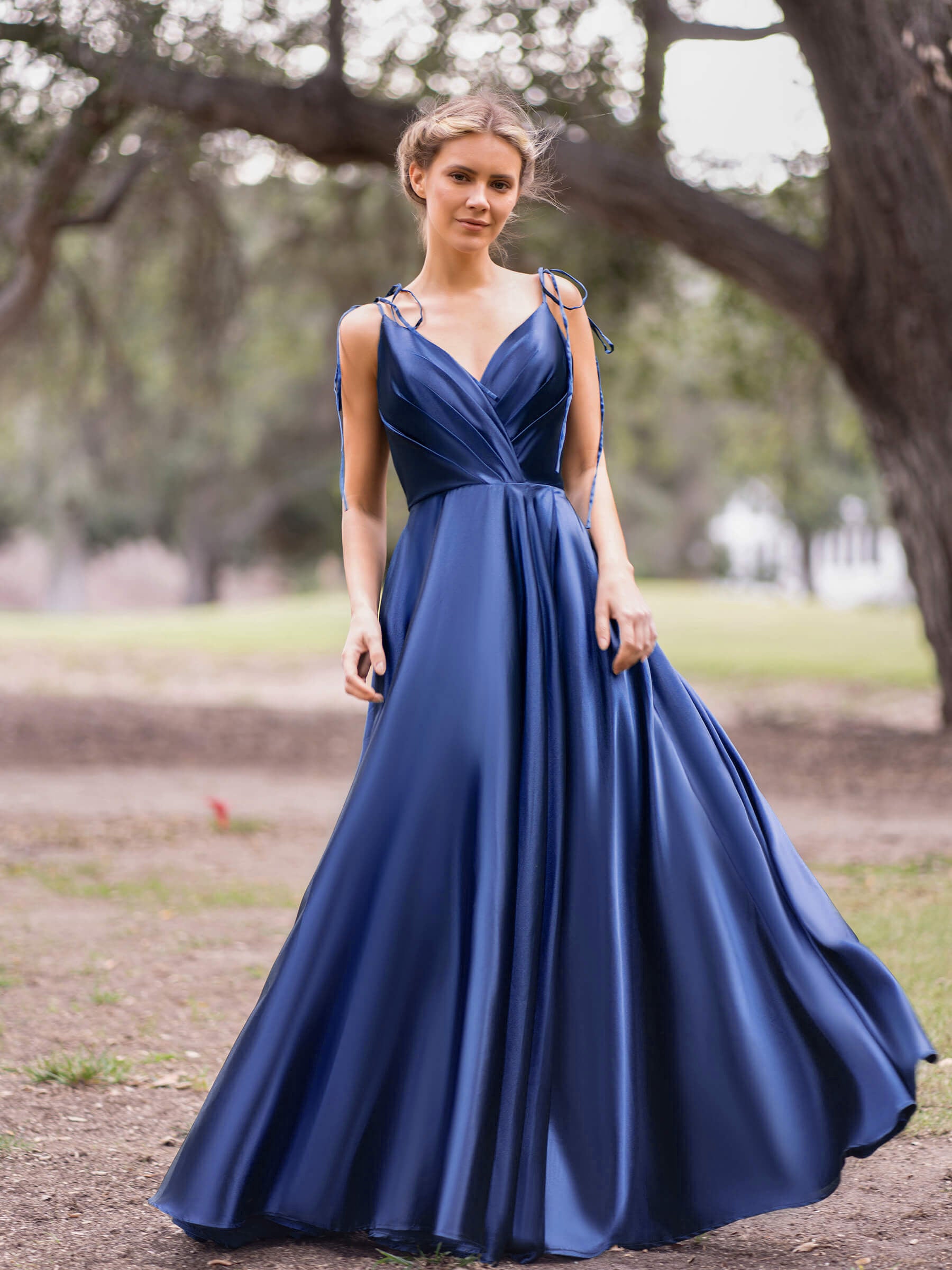 Satin 2025 occasion dress